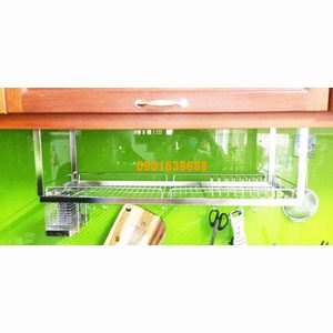 Kệ Không Khoan 1 Tầng Inox 304 La